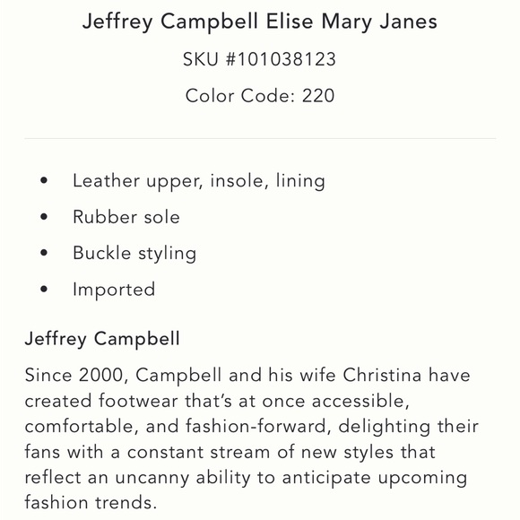 Jeffrey Campbell Elise Mary Janes - Picture 4 of 4